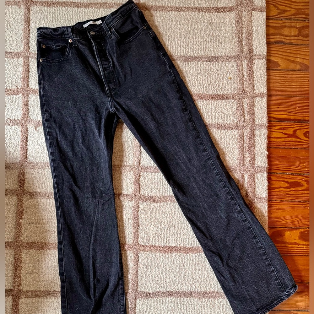 Levi's Bootcut Black Denim- Size 29